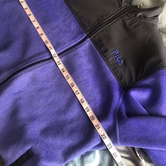 Fila Fleece Zip Up Jacket SOFT - Picture 7 of 9